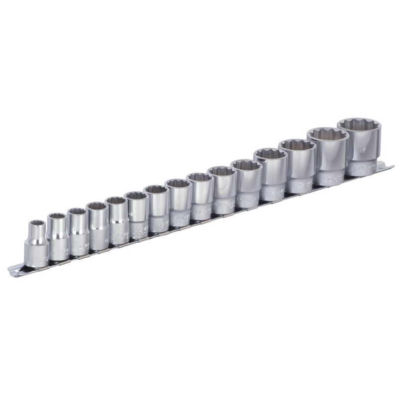 190H12P15-Juego de vasos 1/2" en regleta-10 - 32/15