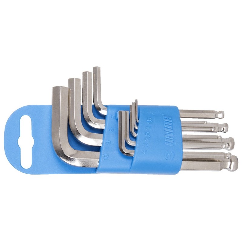 220/3SPH-Juego de llaves allen, en colgador de plástico-1,5 - 10/9