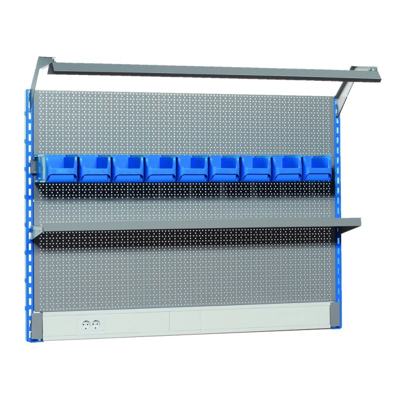 990MC9-Panel frontal perforada modular - modulo 9-1,5m