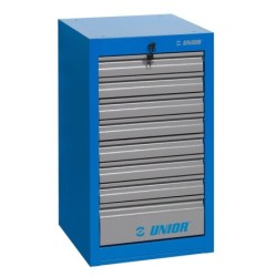 990ND8-Armario modular estrecho con 8 cajones-475 x 650 x 870